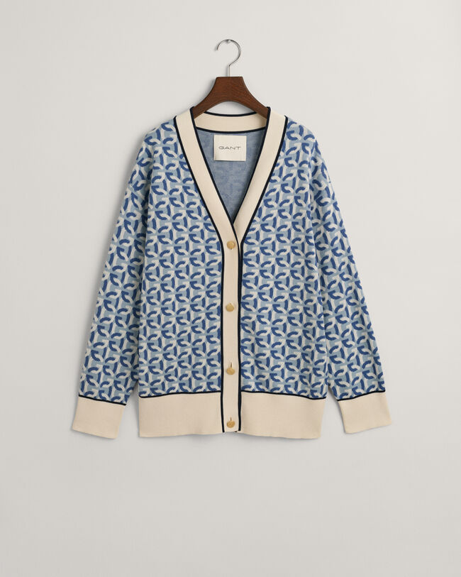 Jacquard G Strickjacke