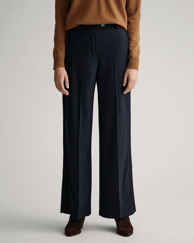 Tuxedo Hose mit hohem Bund