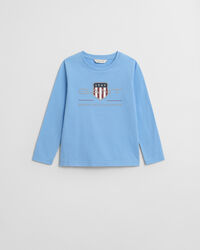Kids Archive Shield Langarm-T-Shirt