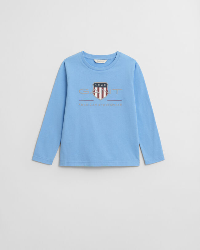 Kids Archive Shield Langarm-T-Shirt