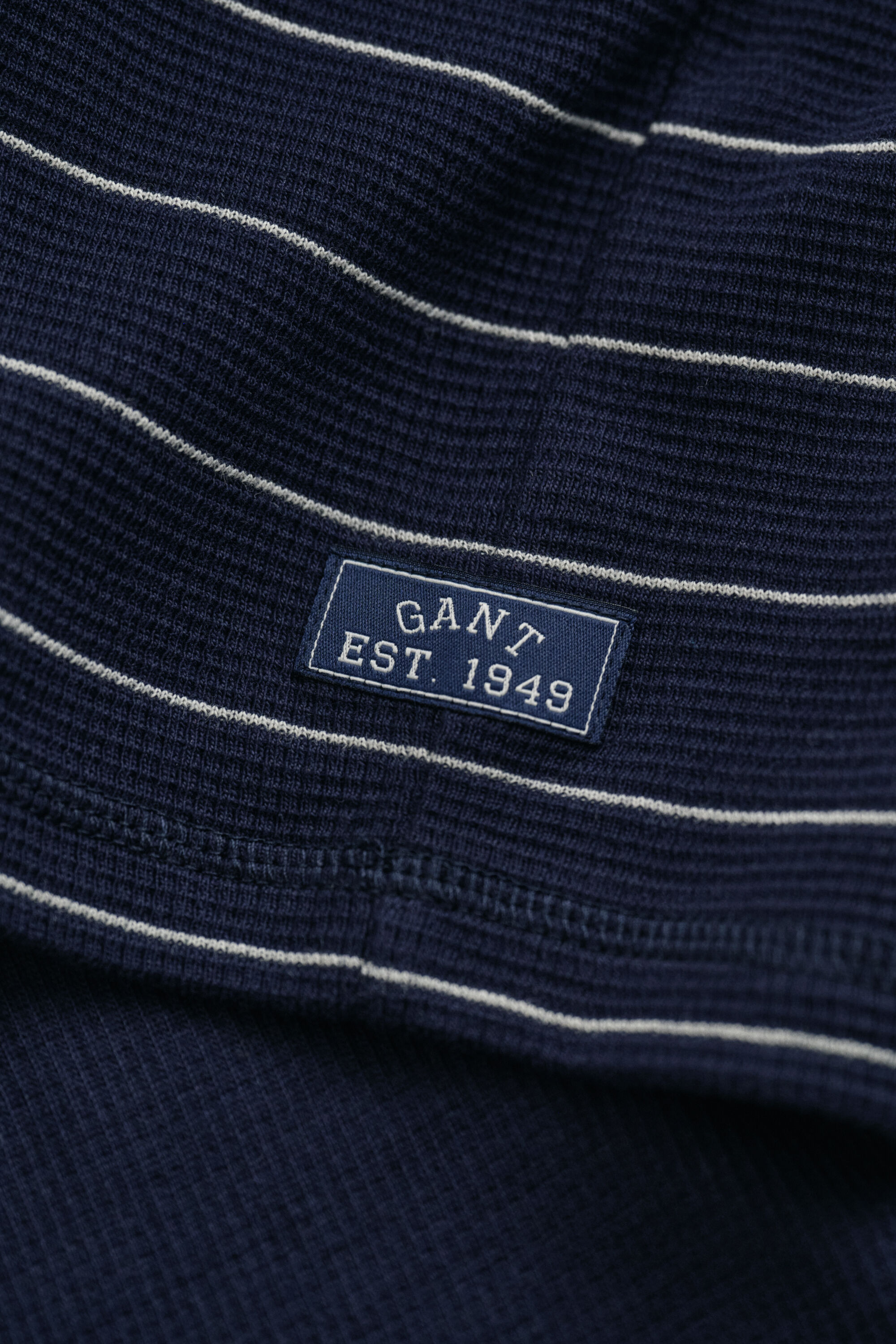 Sweat-shirt texturé à rayures