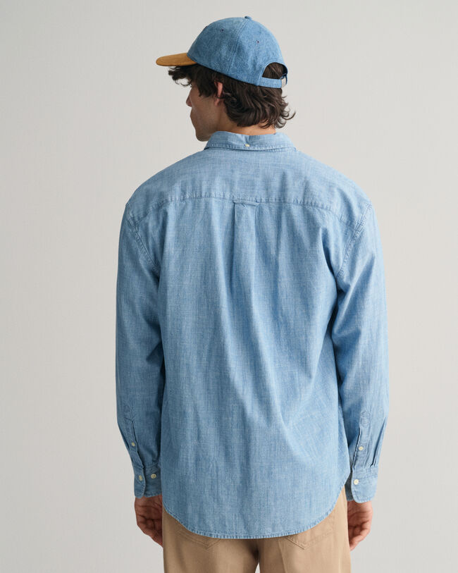 Relaxed Fit Chambray Hemd