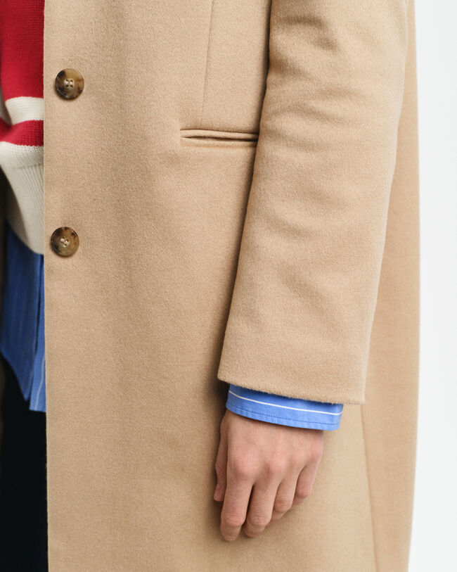 Classic Tailored Fit Wollmantel