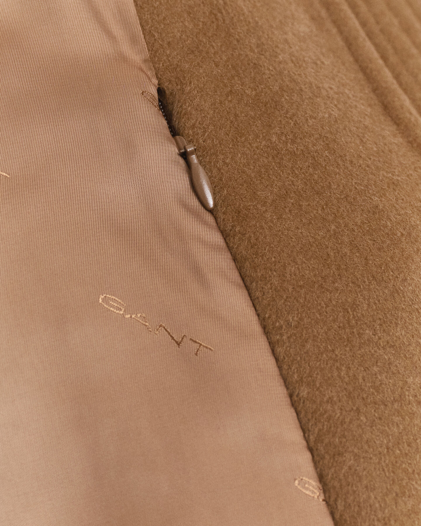 Flight Jacke aus Wollgemisch