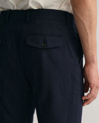 Slim Fit Flanellhose