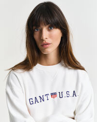 Shield USA Graphic Rundhals-Sweatshirt