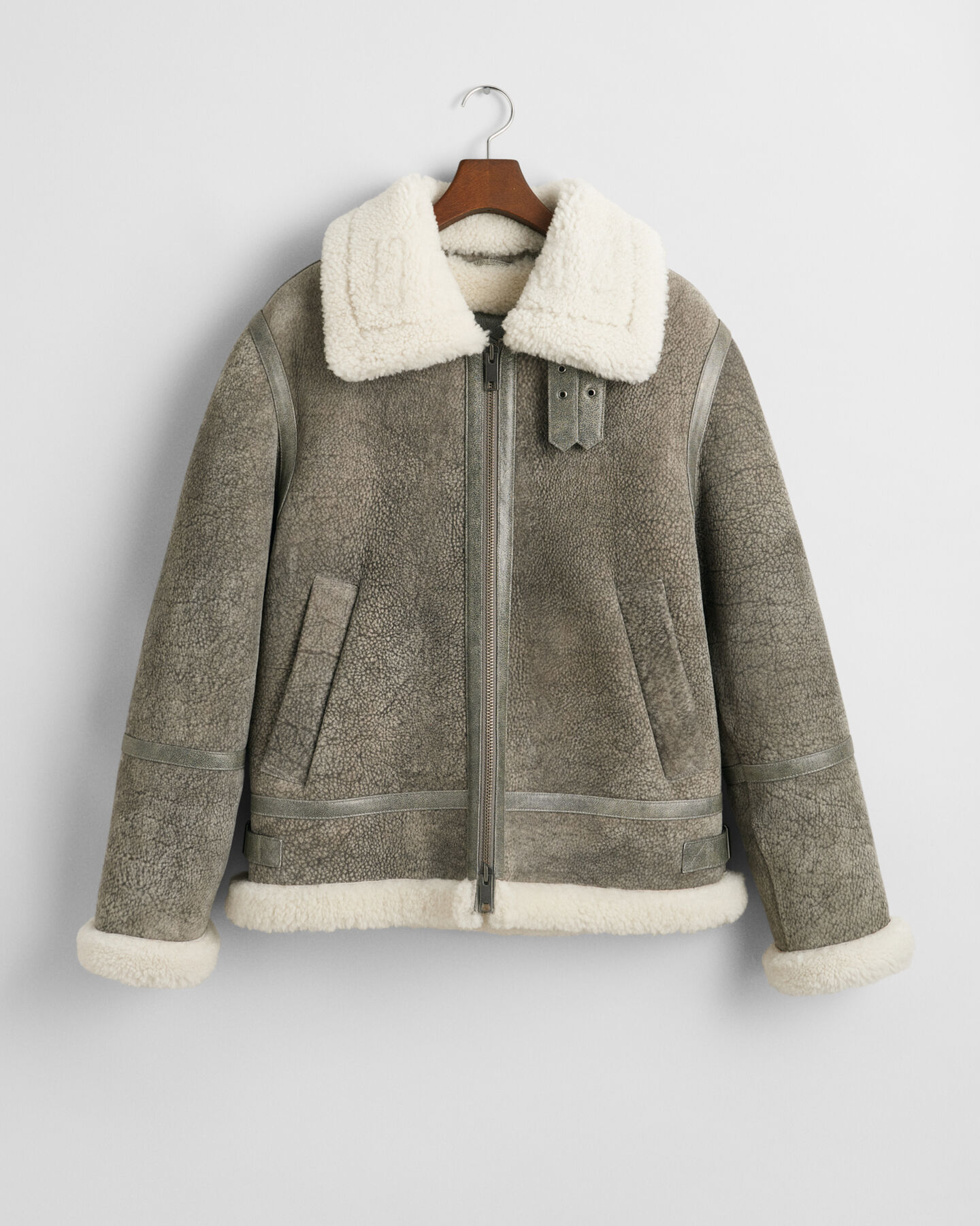 Shearling-Jacke