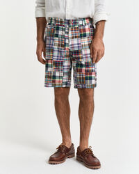 Regular Fit Patchwork Shorts