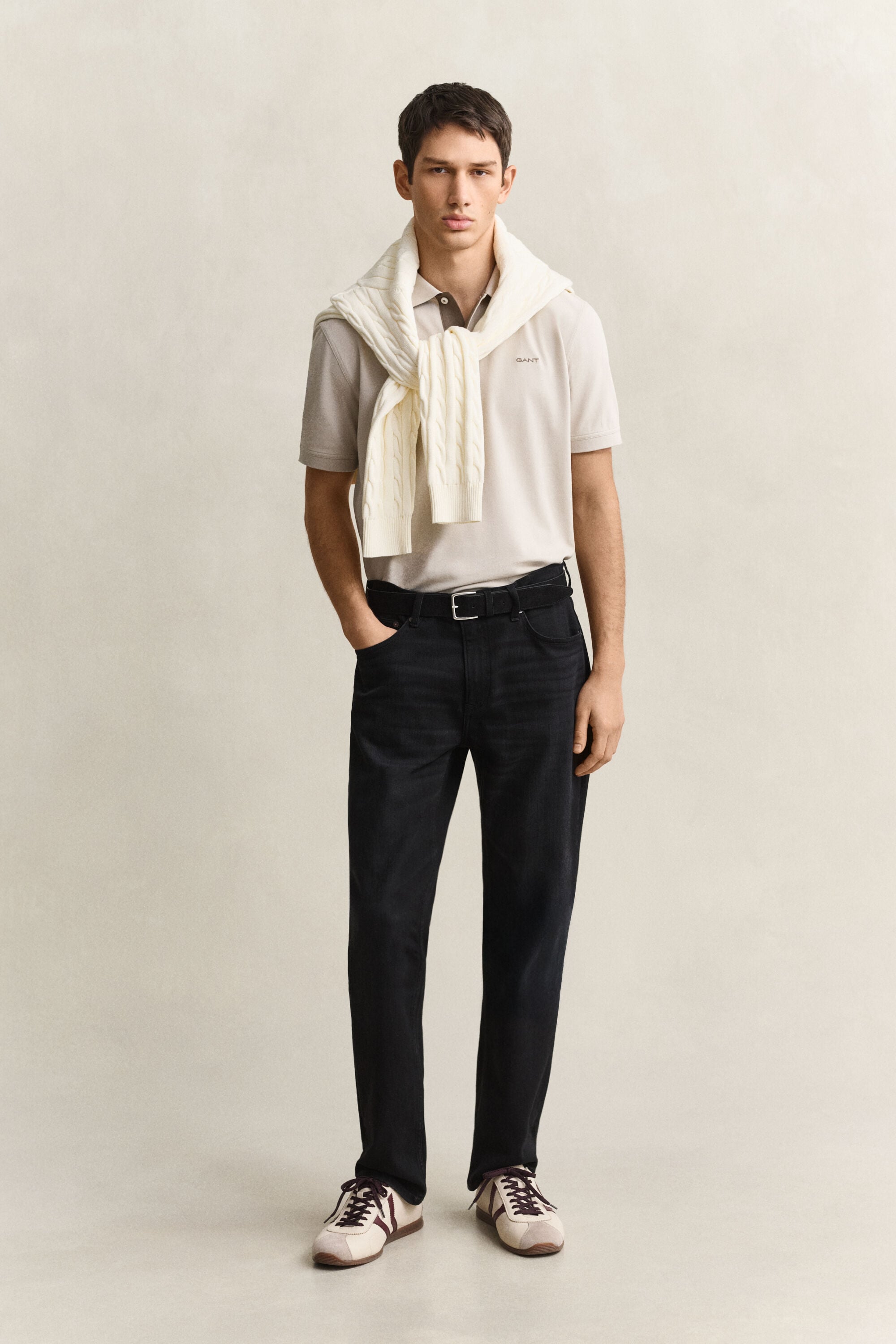 Kontrast Piqué Poloshirt