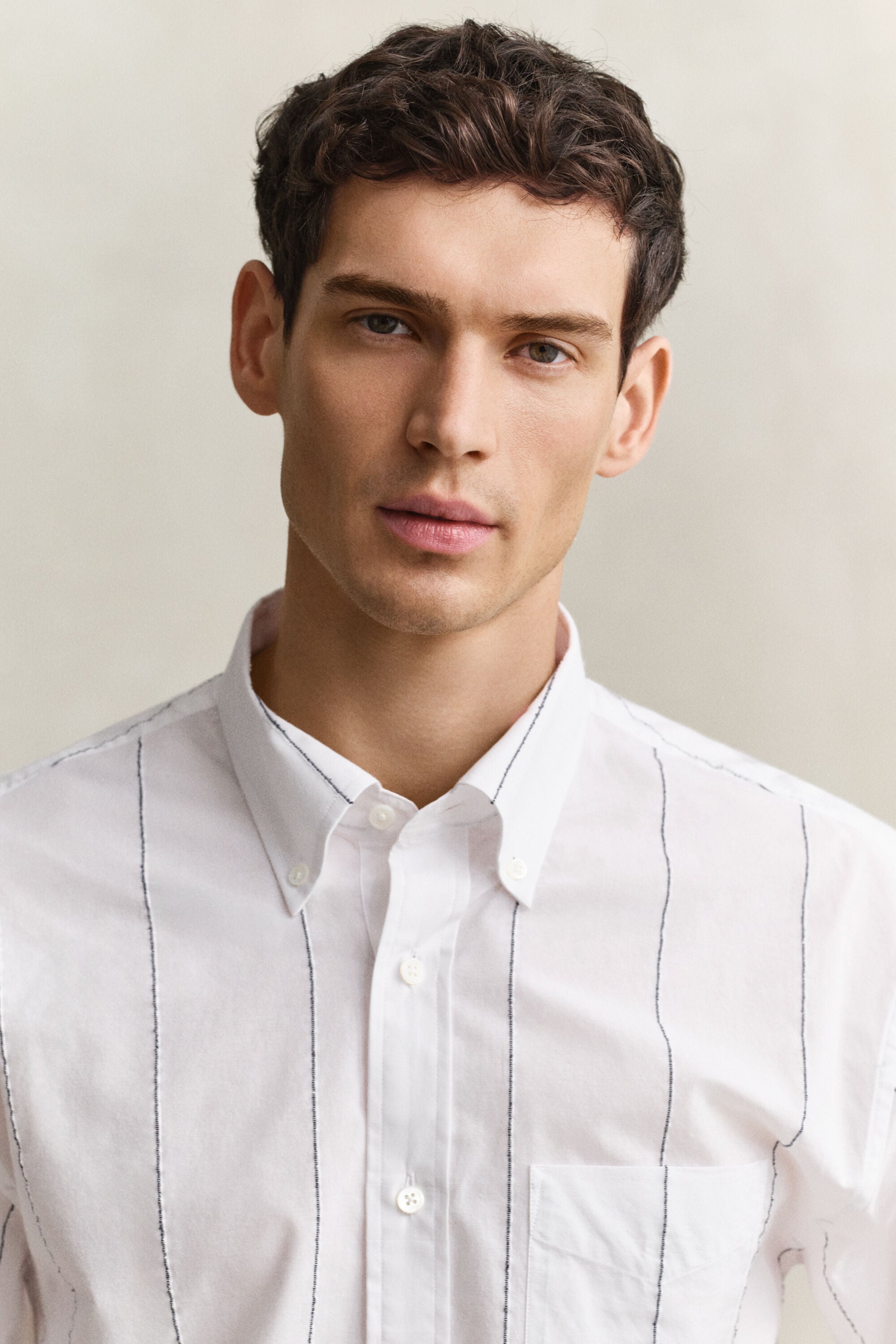 Chemise chenille texturée