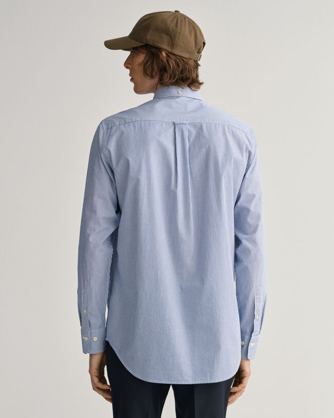 Regular Fit Banker Broadcloth Hemd