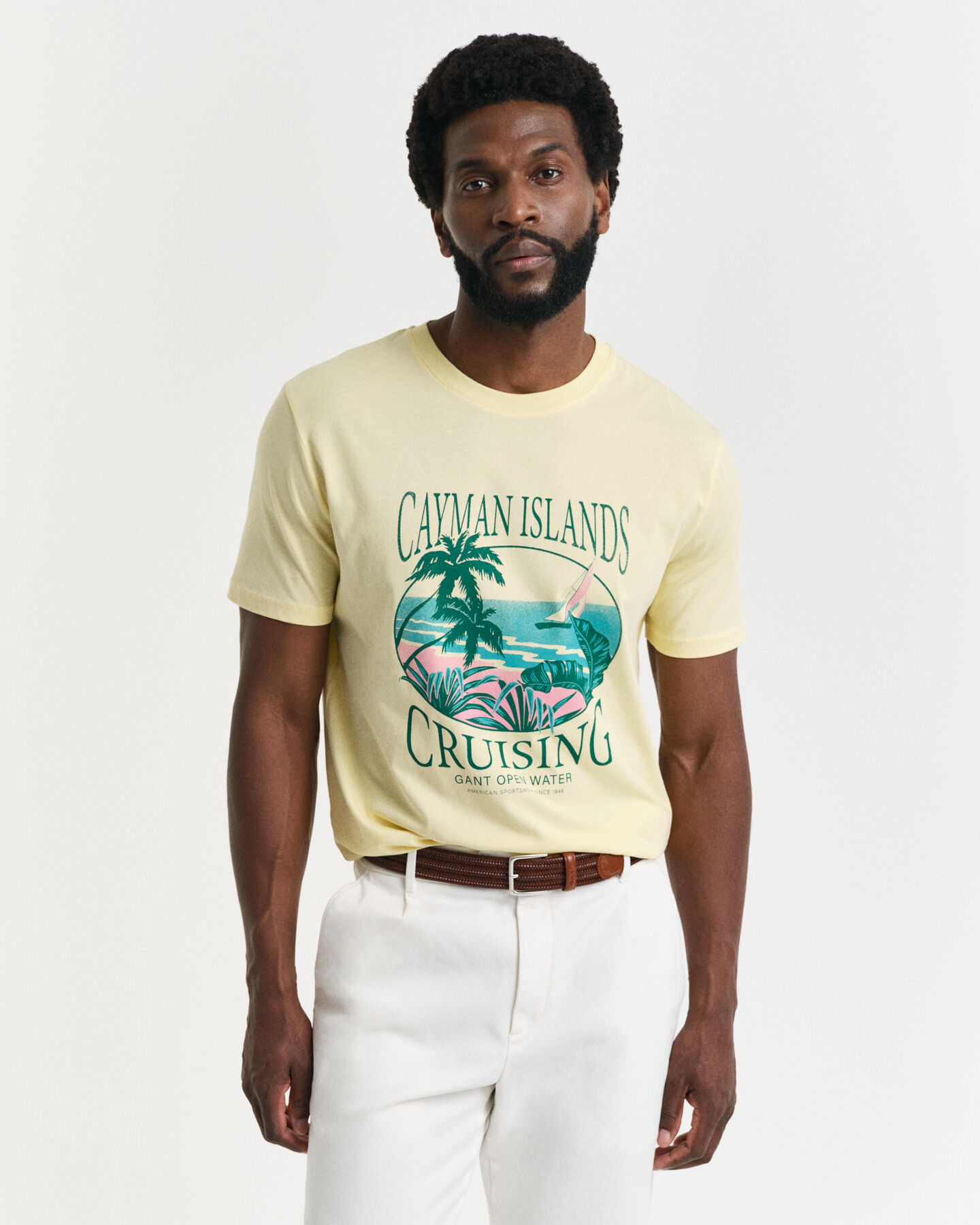 GANT USA Sailing Print Graphic T-Shirt