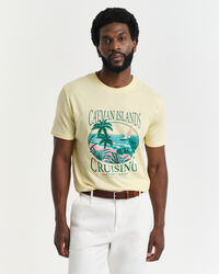 GANT USA Sailing Print Graphic T-Shirt