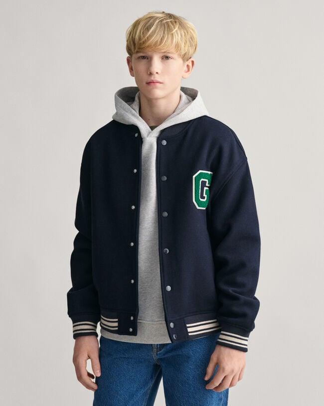 Teens GANT Varsity Jacke aus Wolle