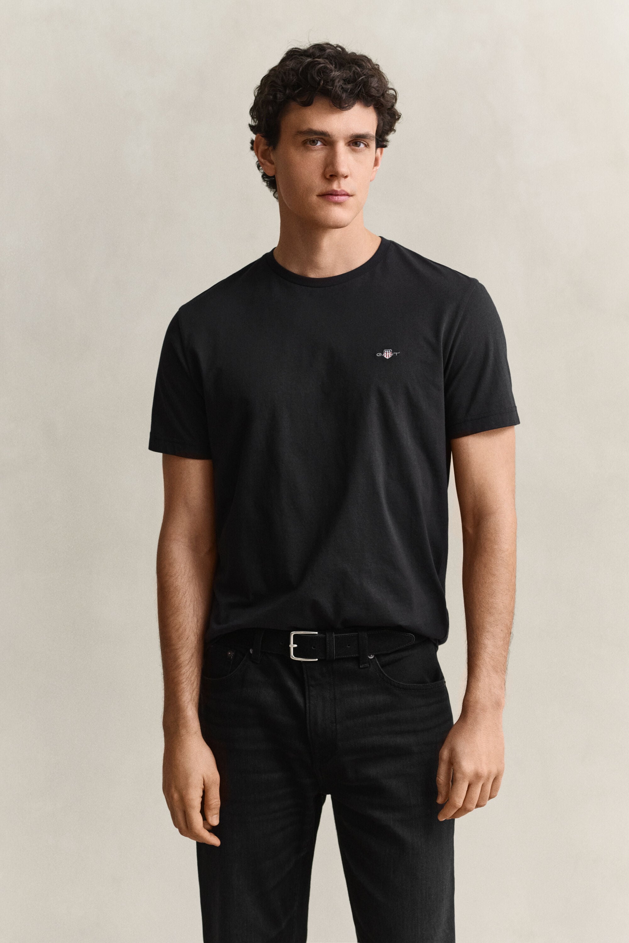 T-shirt coupe regular avec écusson