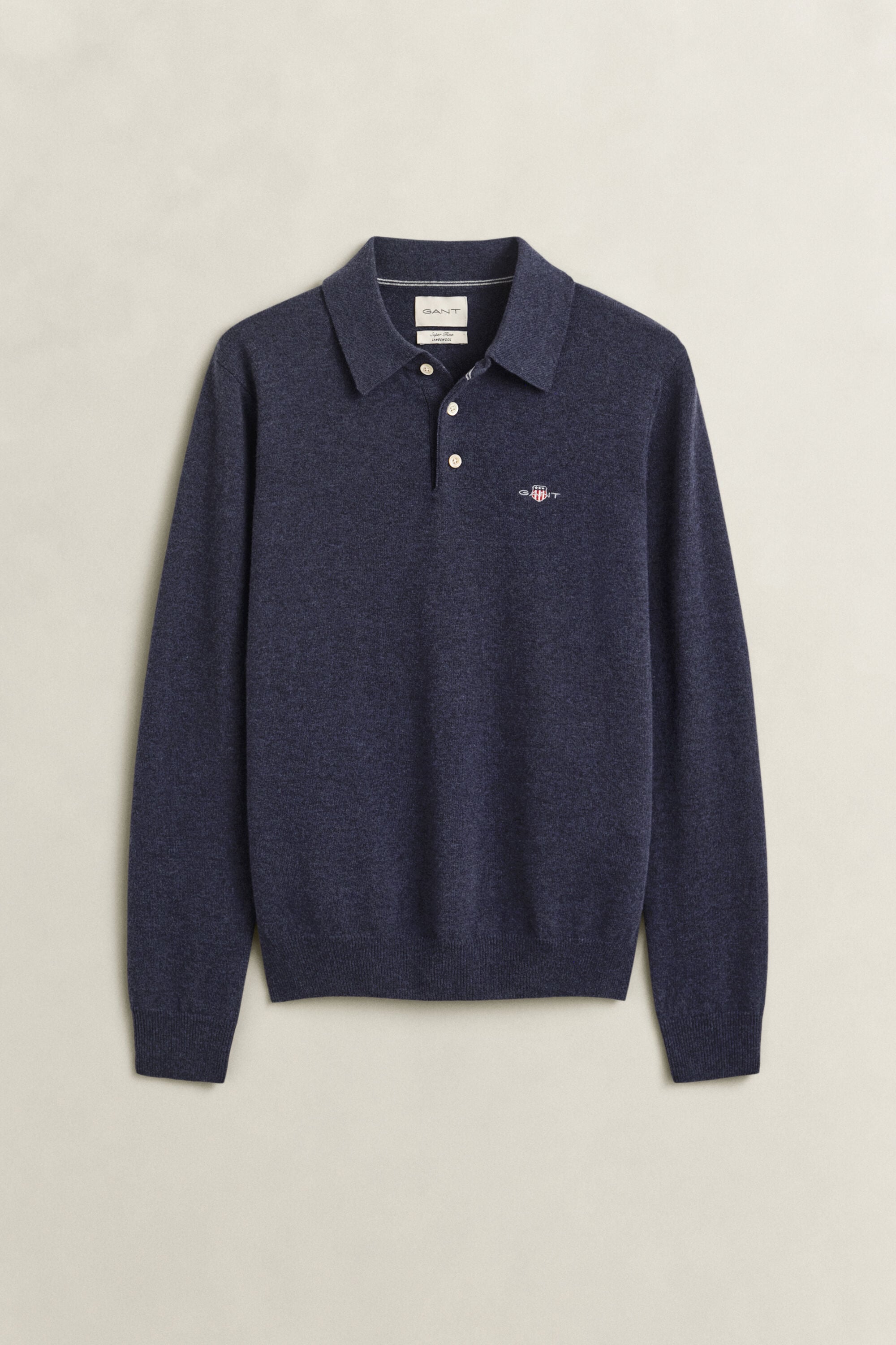 Superfine Lambswool Polopullover