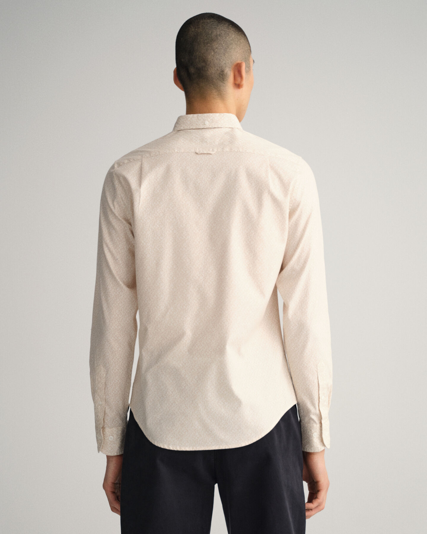 Slim Fit Paisley Oxford-Hemd