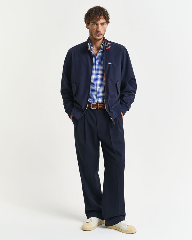 Regular Fit Classic Gingham Popeline Kurzarmhemd