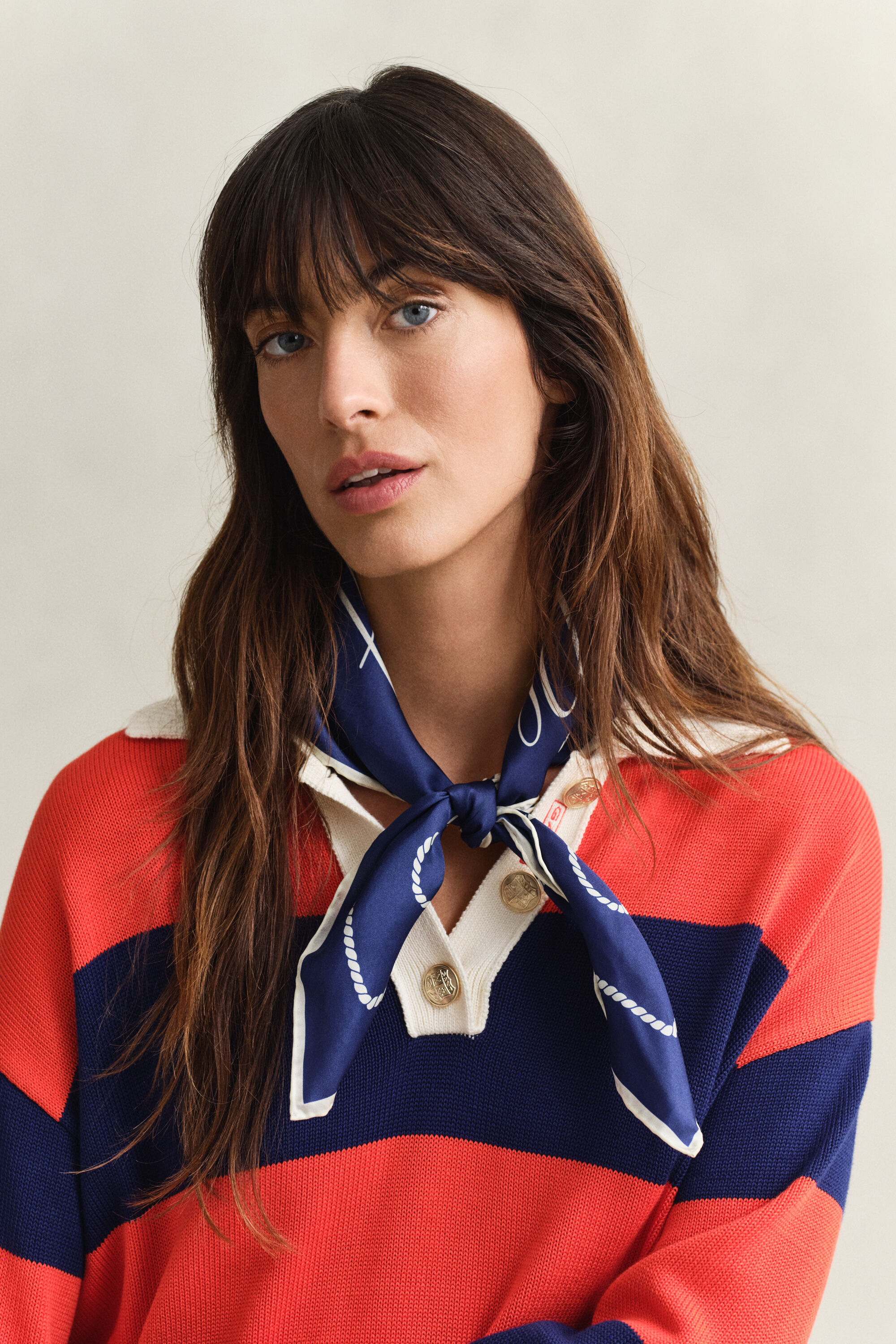 Rope Seidentuch mit Print