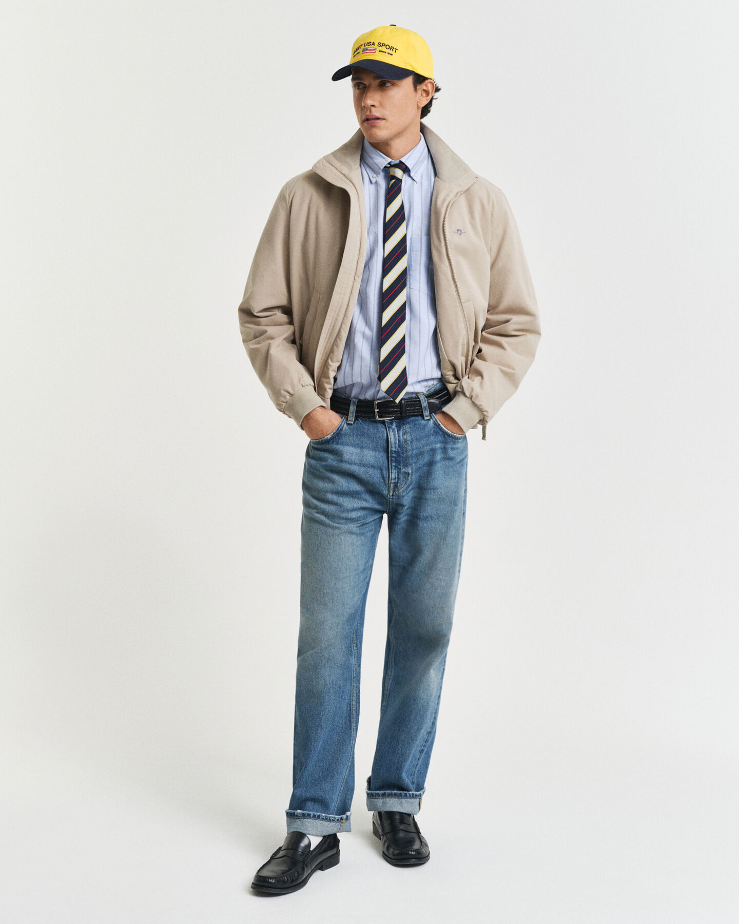 Regular Fit Classic Oxford-Hemd mit Streifen