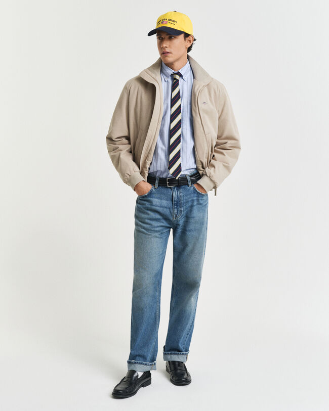 Regular Fit Classic Oxford-Hemd mit Streifen