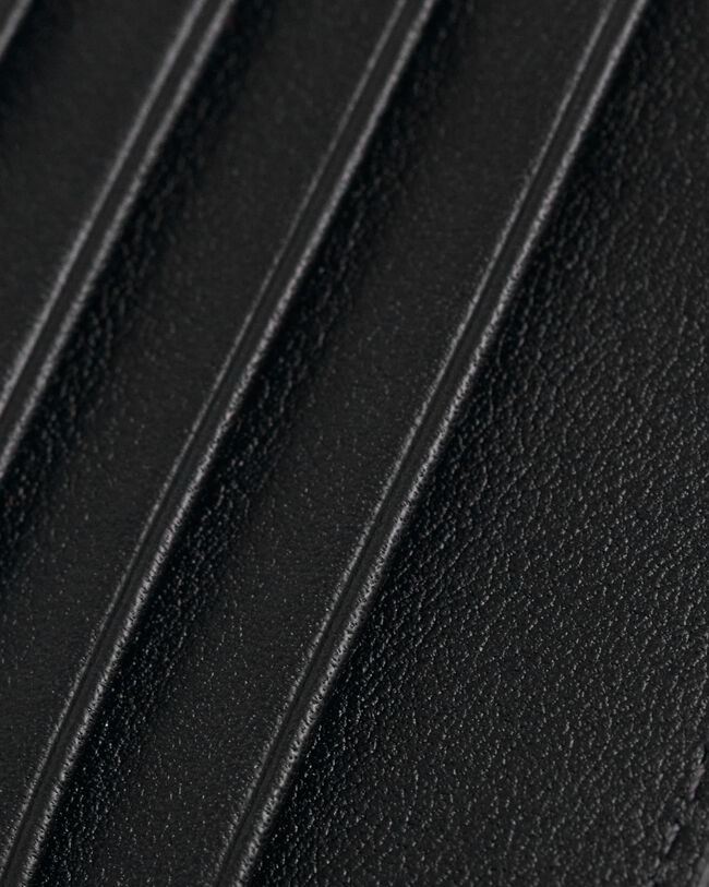 Kartenetui aus Leder mit Reißverschluss