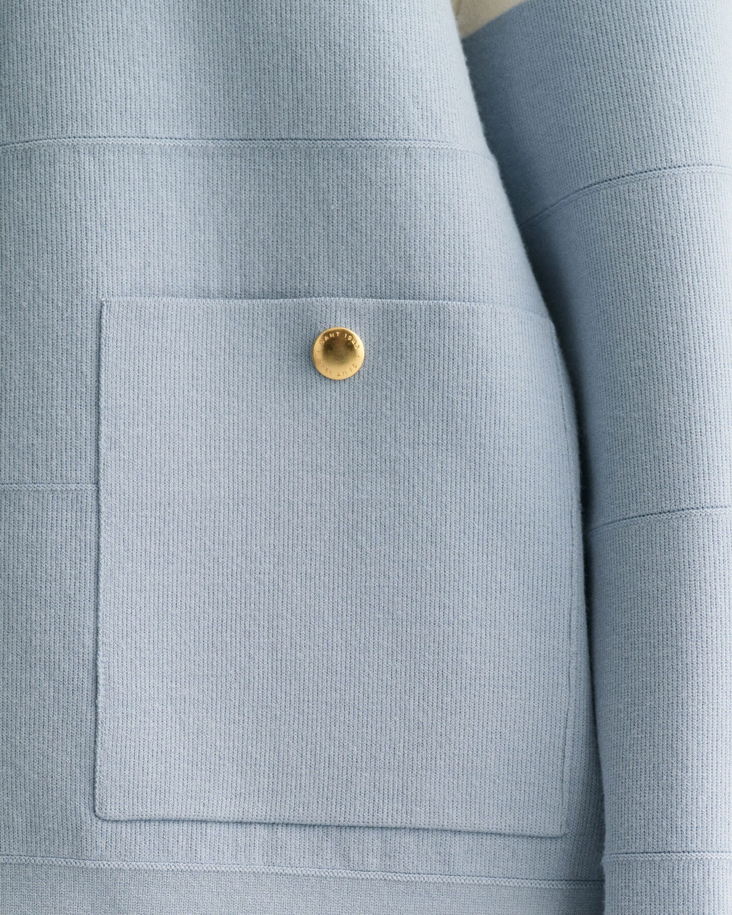 Color Blocked Strickjacke