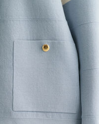 Color Blocked Strickjacke