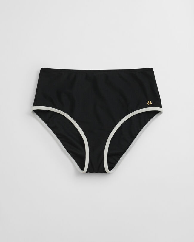 Hipster Bikinihose mit hohem Bund