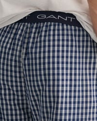 Pyjamahose mit Mini-Karomuster