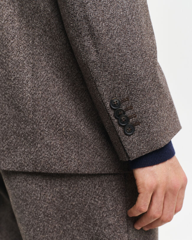 Relaxed Fit Moulin&eacute; Anzugsakko aus Wolle