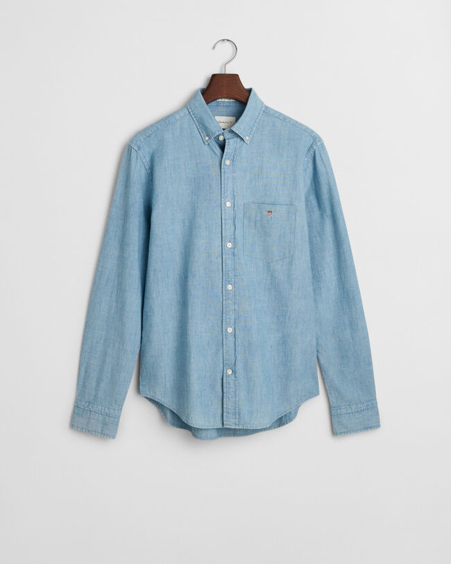 Regular Fit Chambray Hemd