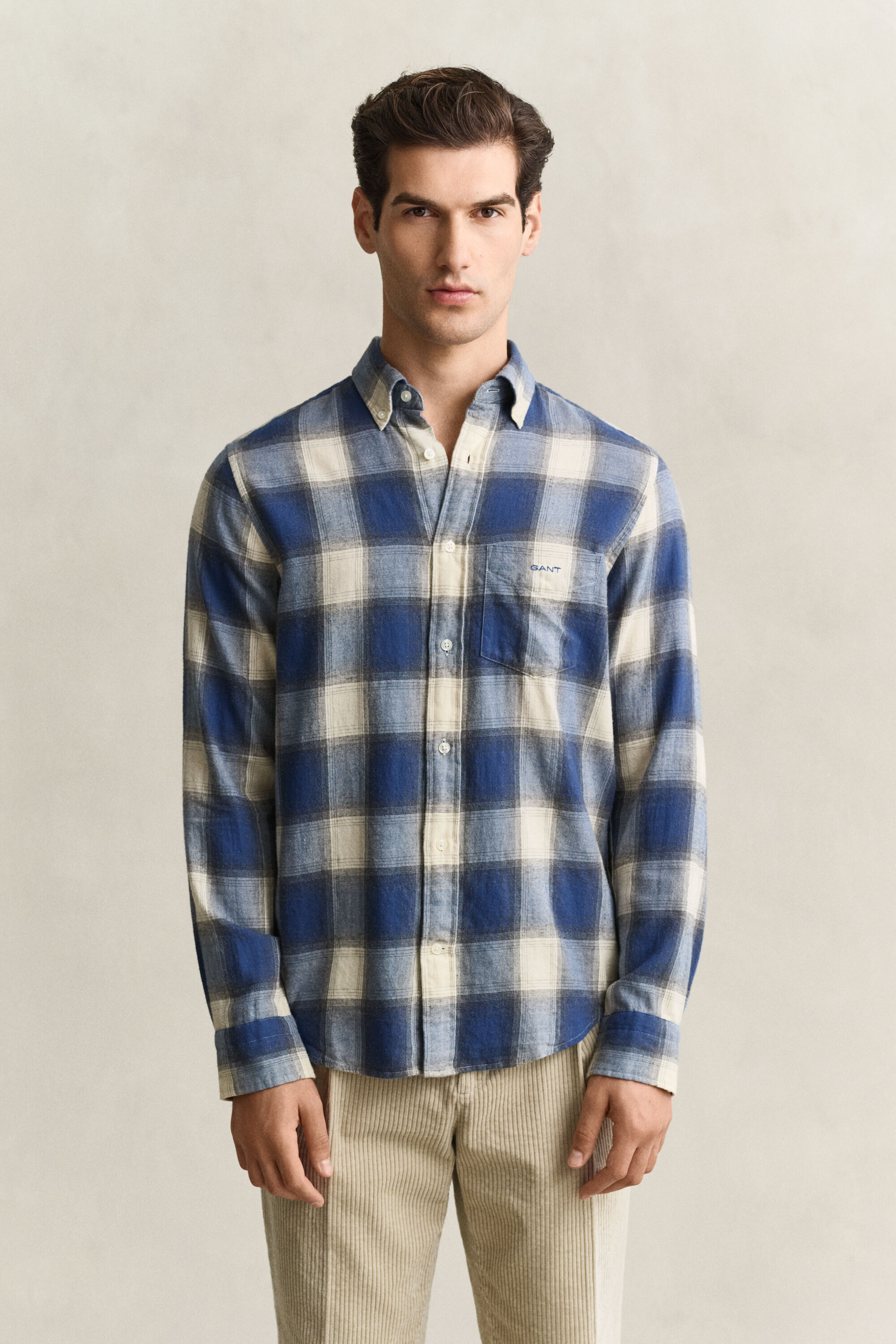 Windblown Flanel Karohemd