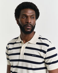 Poloshirt mit Streifen