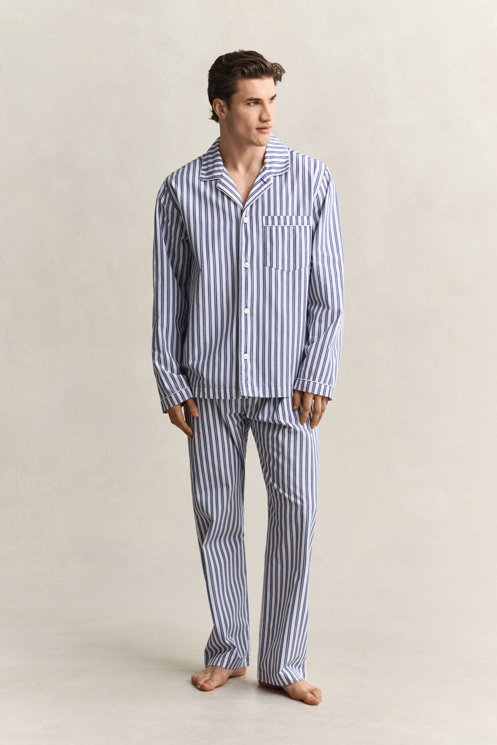 Pyjama aus Popeline