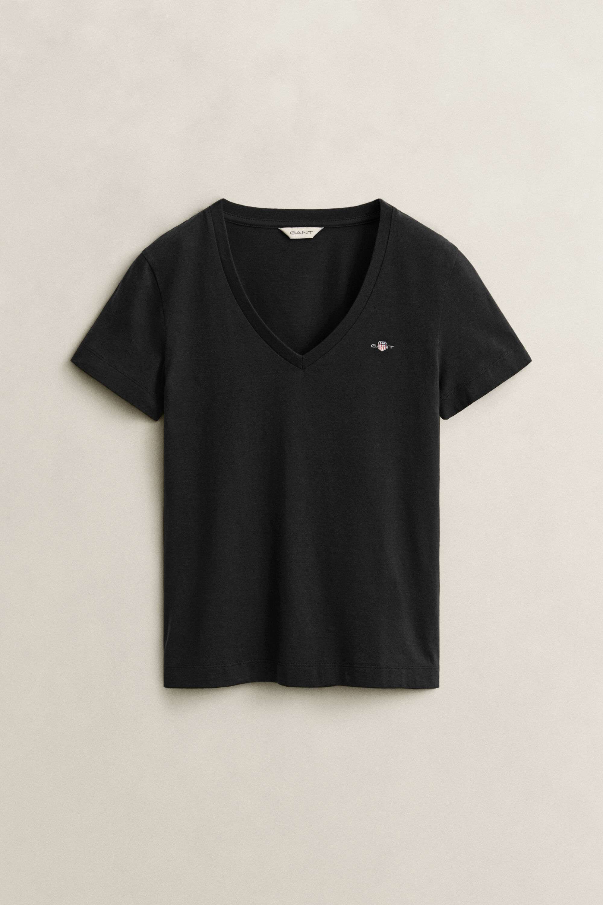 T-shirt Shield con scollo a V
