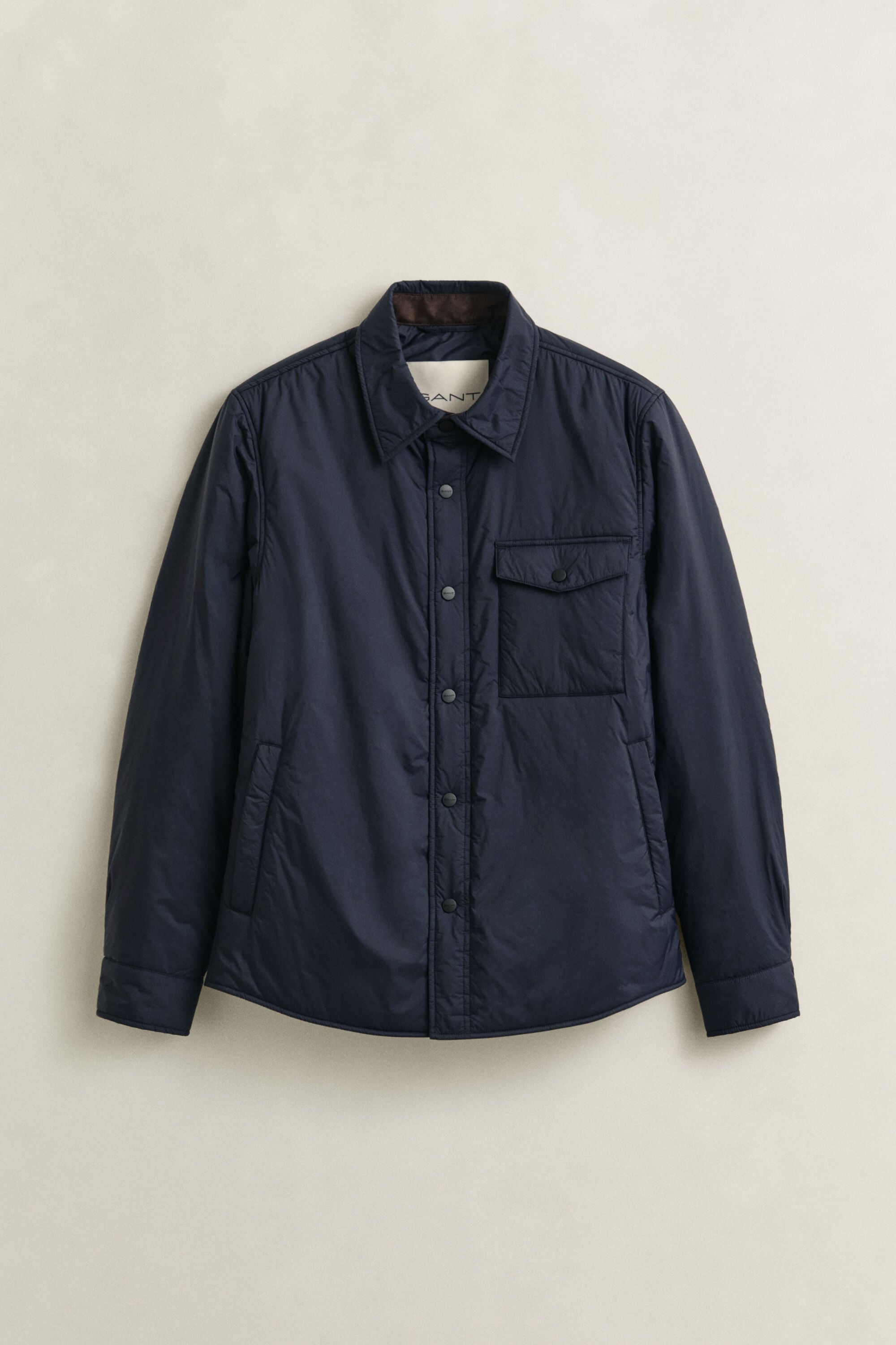 Camicia giacca imbottita leggera