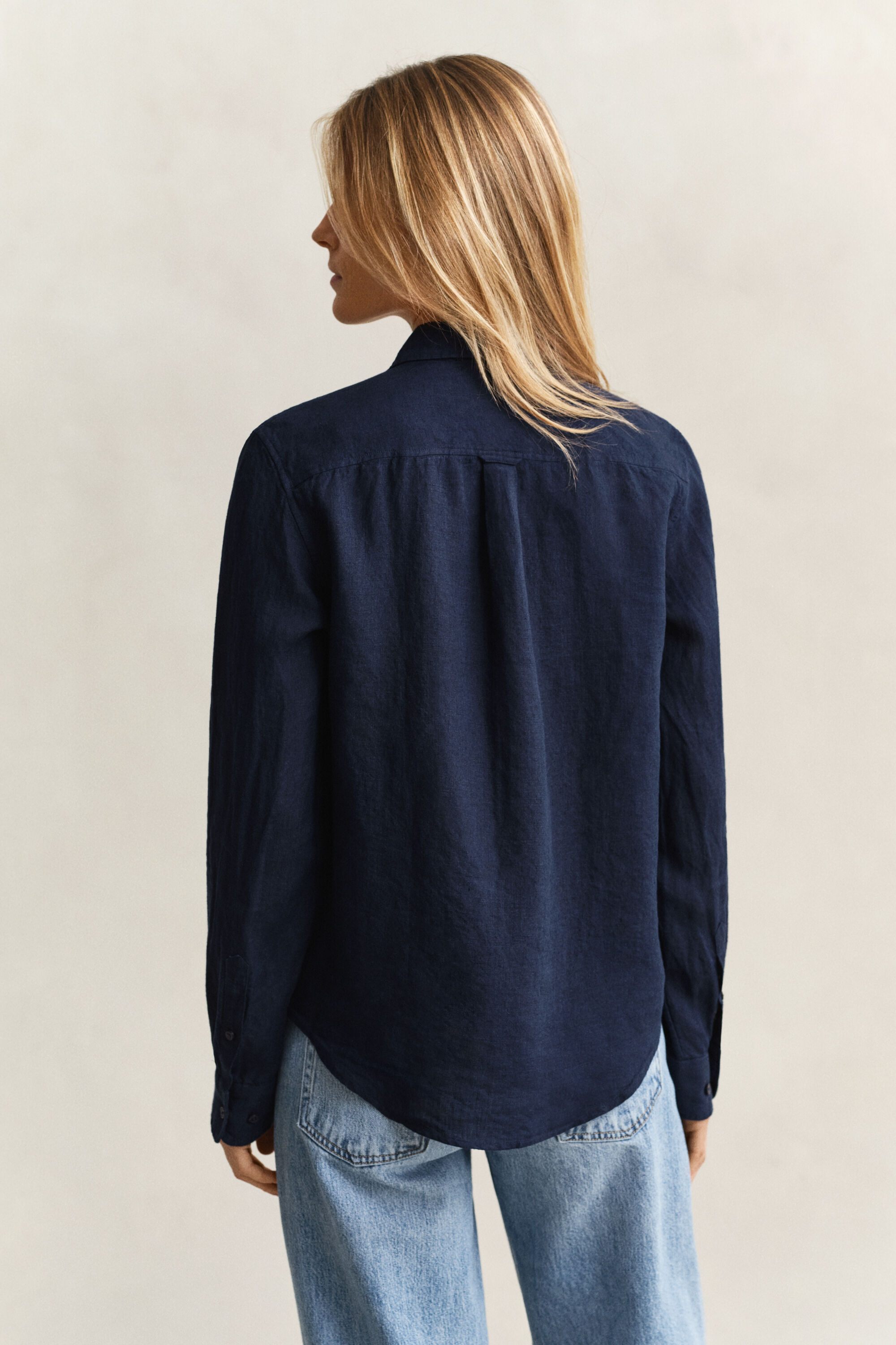 Camicia di lino regular fit