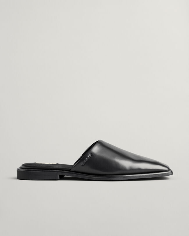 Parkny Leather Mules