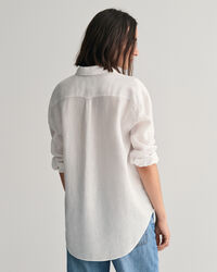 Relaxed Fit Leinen Bluse