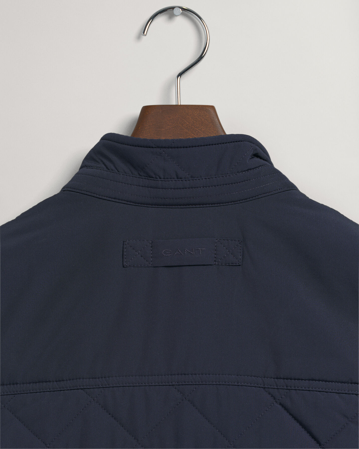 Gesteppte Windcheater Weste