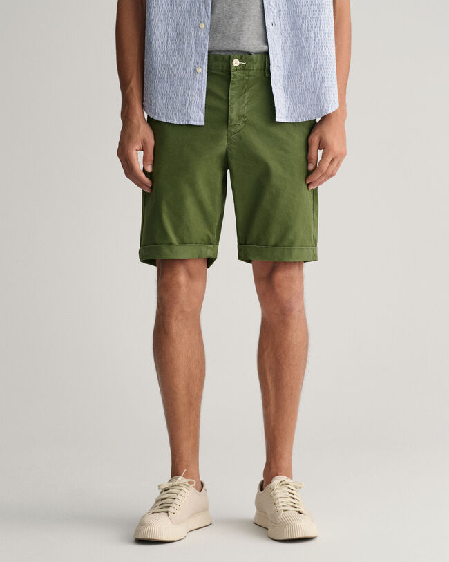 Sunfaded Regular Fit Shorts