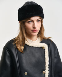 Kurzjacke aus Shearling-Imitat