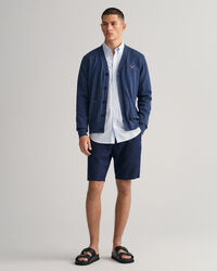 Classic V-Neck Strickjacke aus Baumwolle