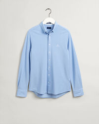 Tech Prep™ Slim Fit Piqué Hemd