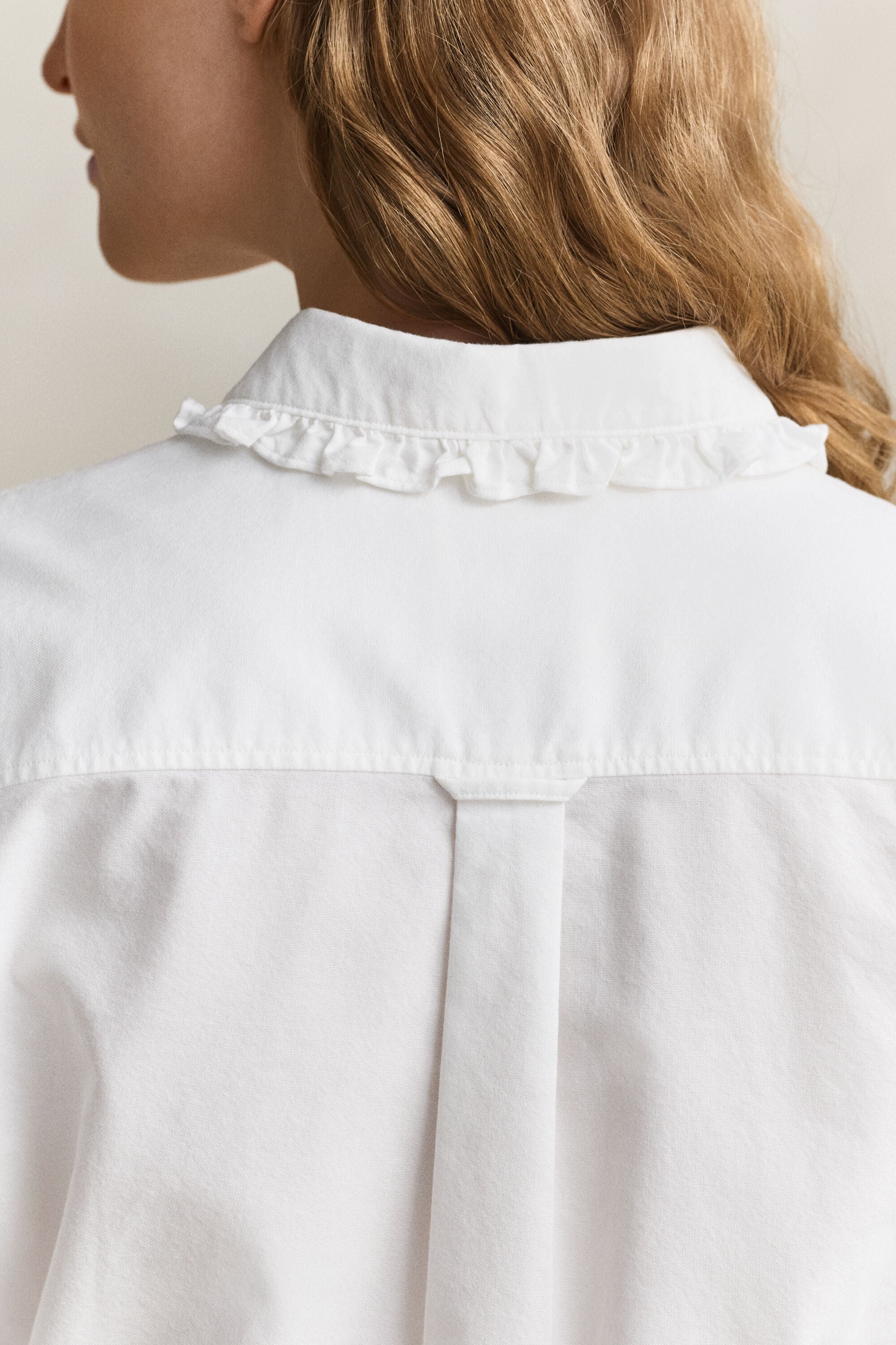 Frilly Classic Oxford Shirt