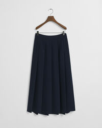 Weiter Midirock mit Falten