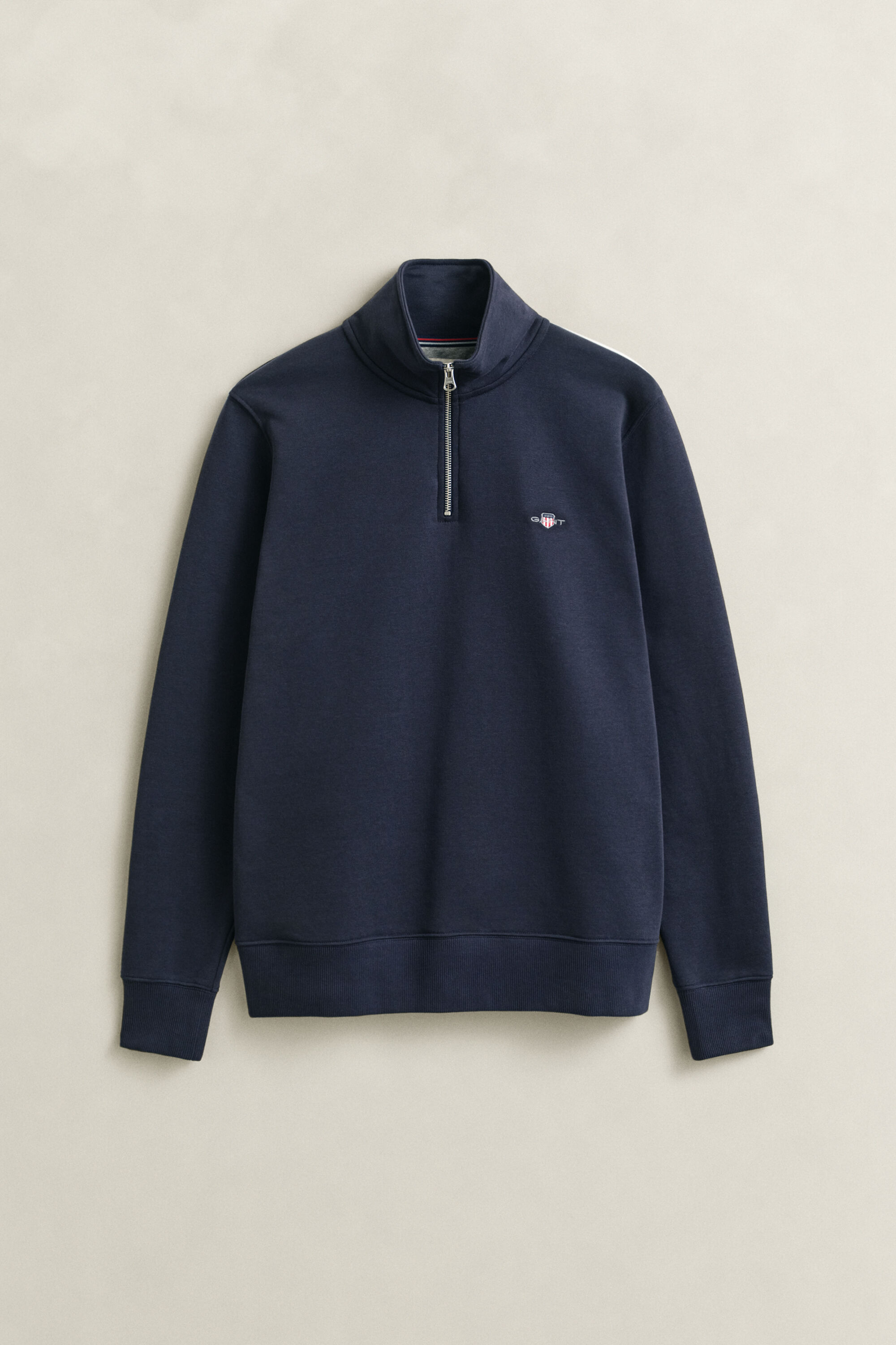 Shield Sweatshirt mit halblangem Reißverschluss