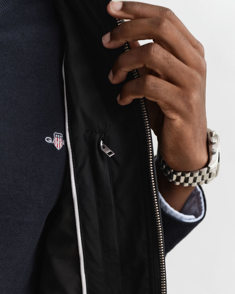 Gesteppte Windcheater Weste