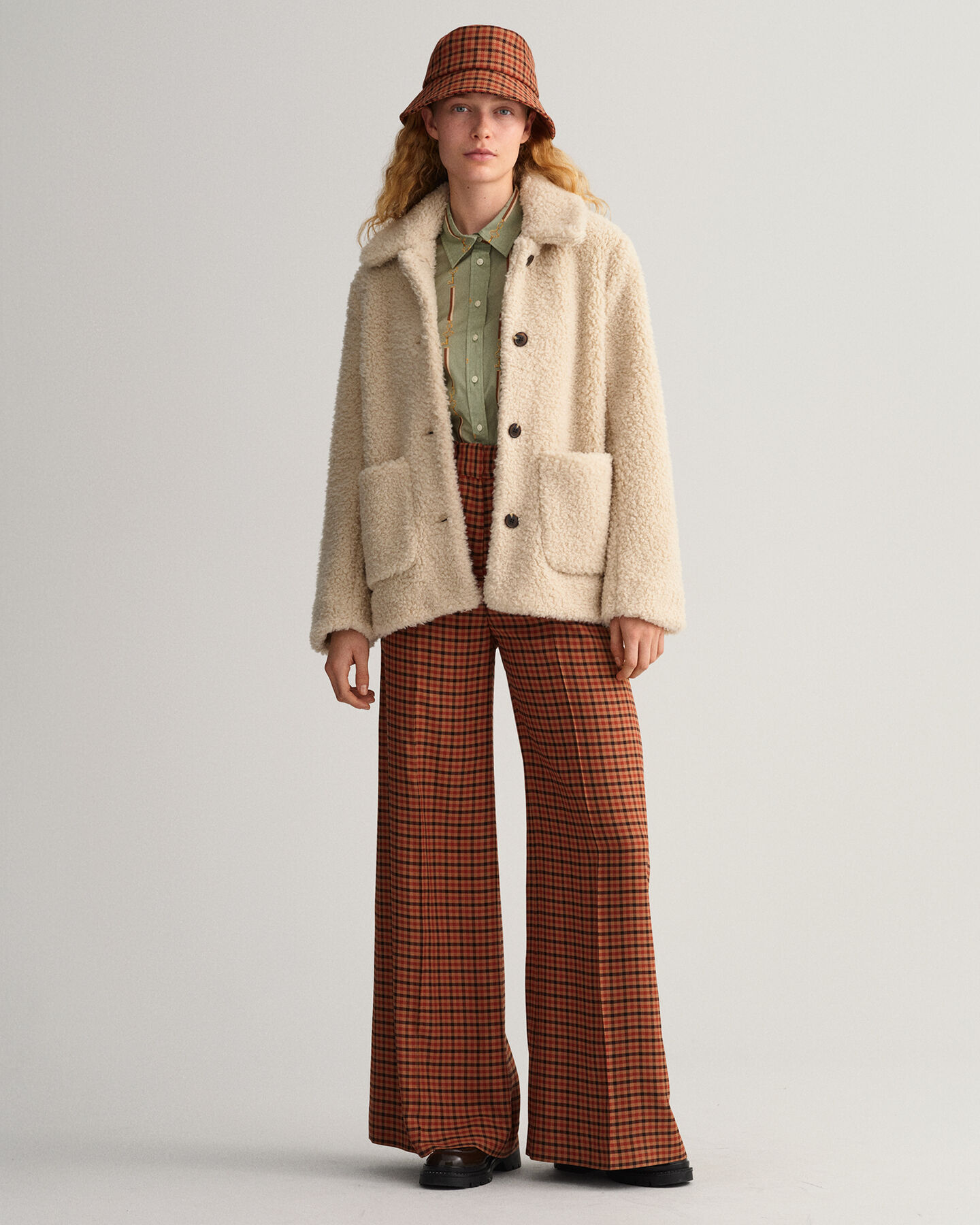 Regular Fit American Luxe Bluse aus Baumwoll-Voile